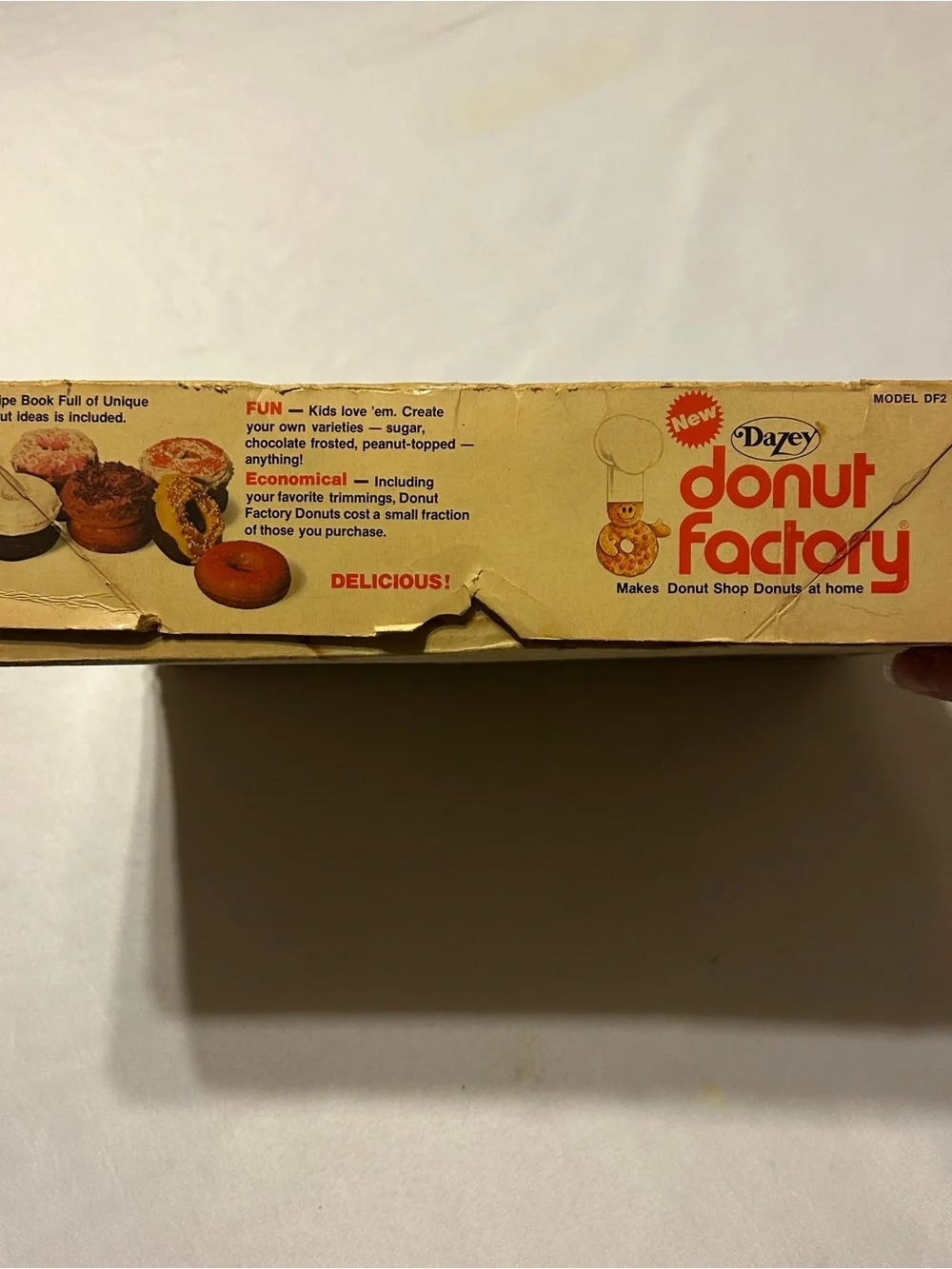 Vintage Donut Factory Donut Maker - Black